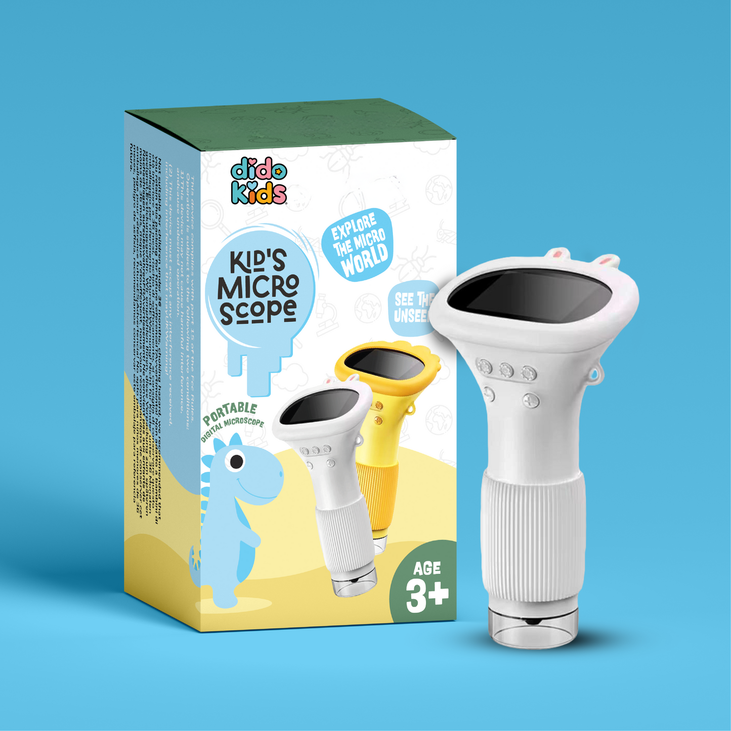 Didokids™ DigiZoom - Gyermek Mikroszkóp 200x Nagyítással