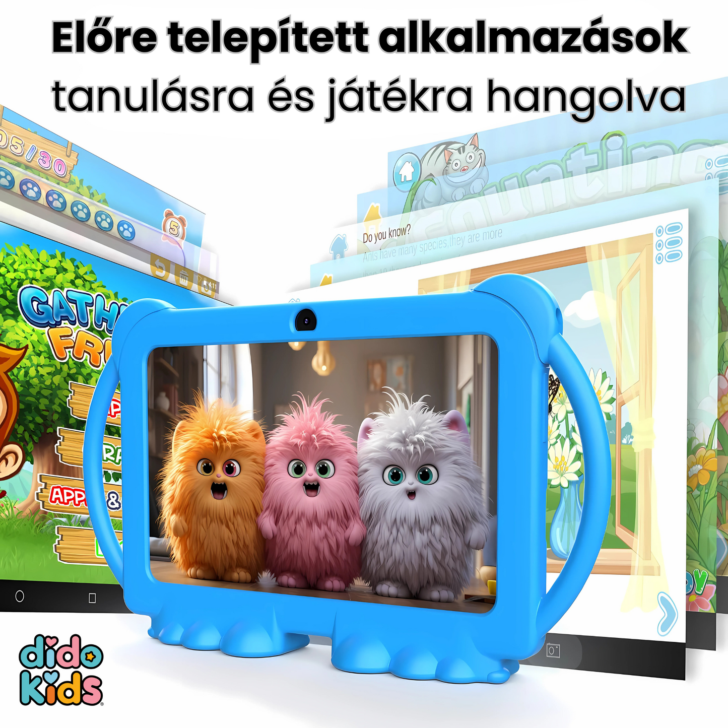 DidoKids™ Pro - Fejlesztő Gyerek Tablet