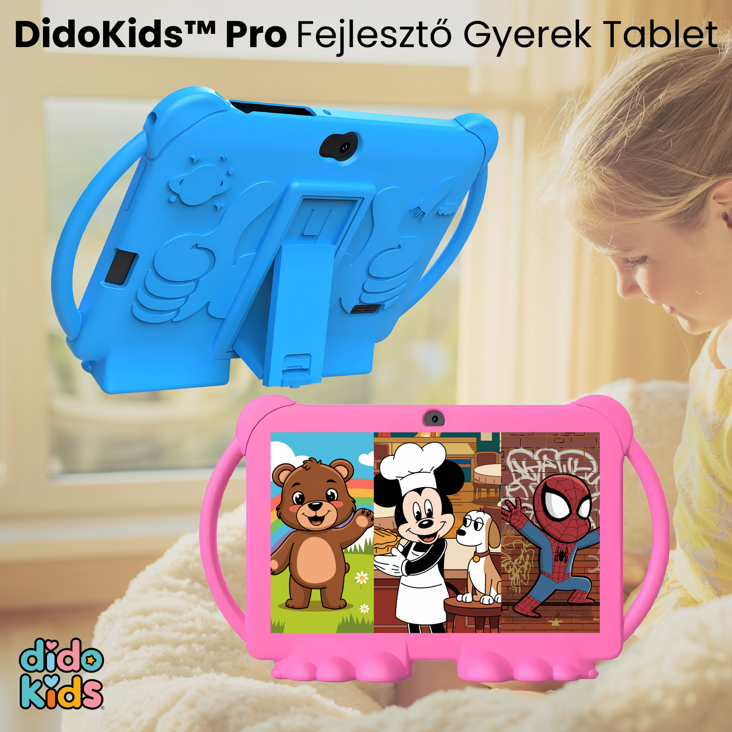 DidoKids™ Pro - Fejlesztő Gyerek Tablet