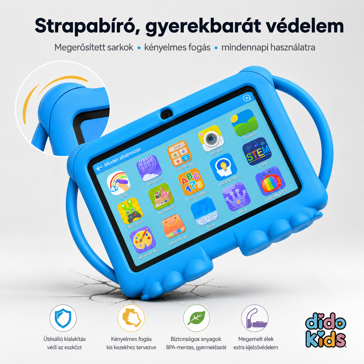 DidoKids™ Pro - Fejlesztő Gyerek Tablet